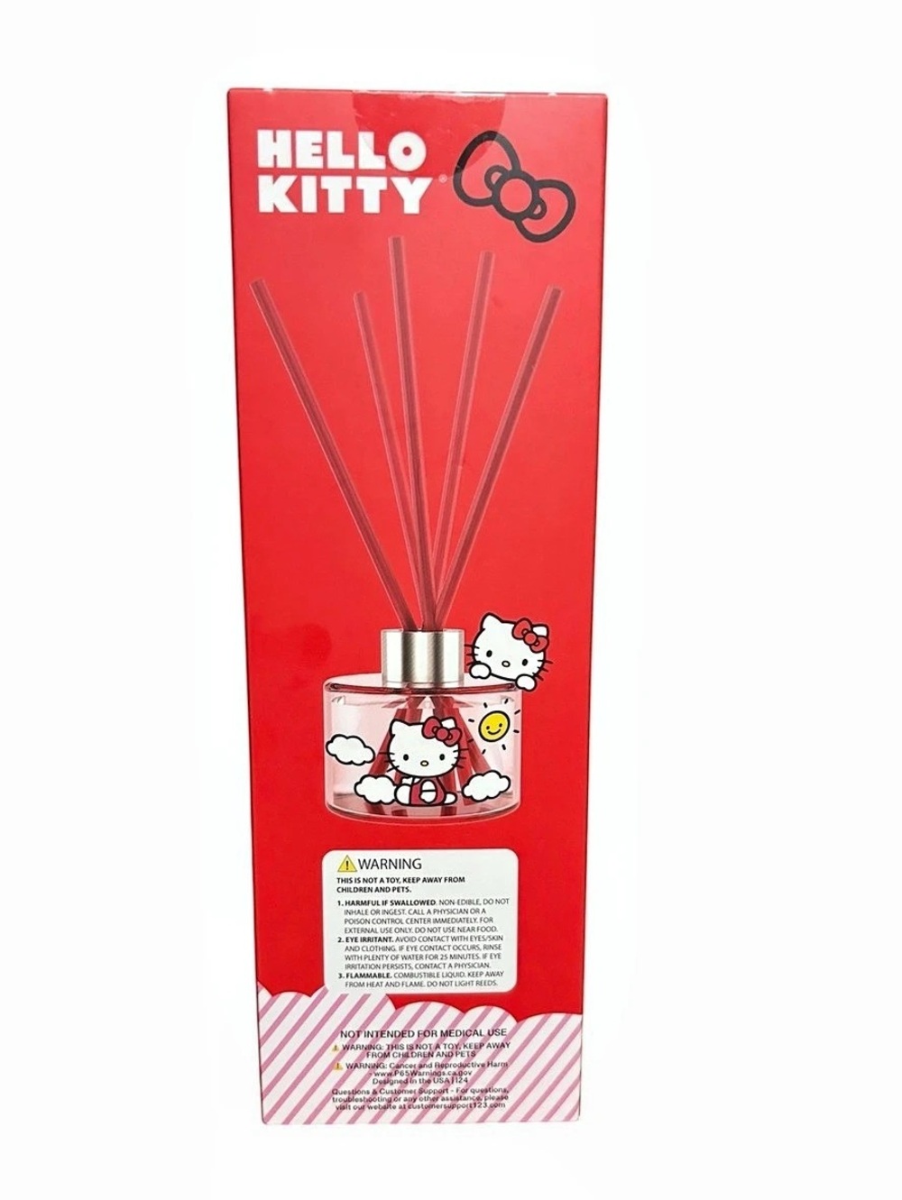 Hello Kitty Aroma Reed Diffuser Red NWT - Picture 2 of 3